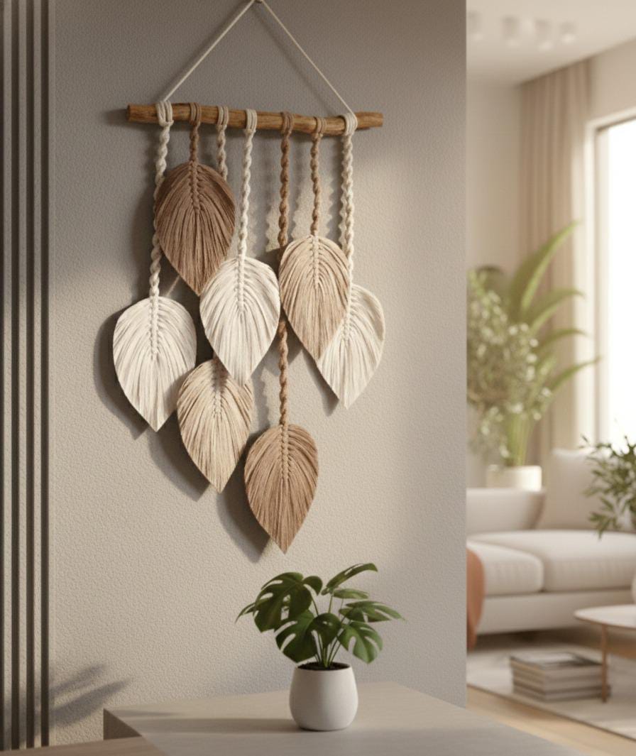 مكرمية الريش الأنيق