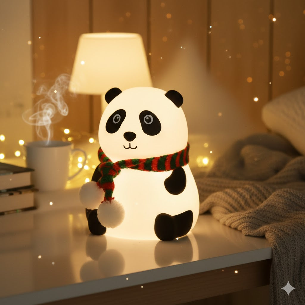 أباجورة الباندا السيلكون