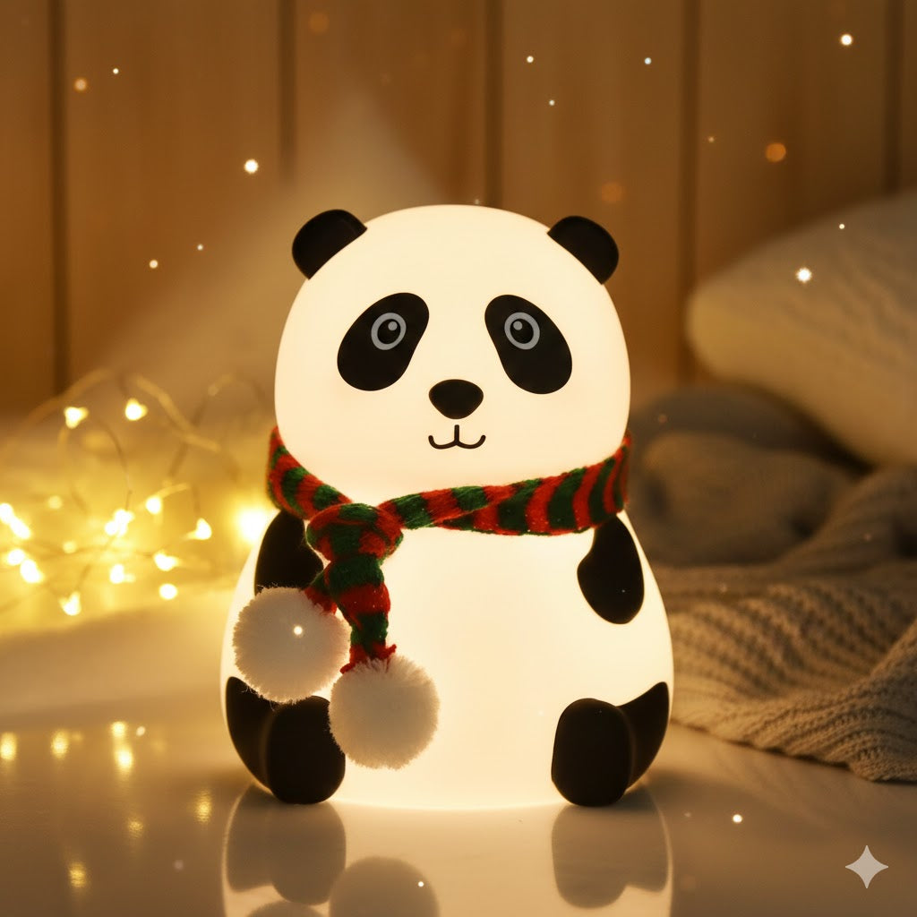 أباجورة الباندا السيلكون