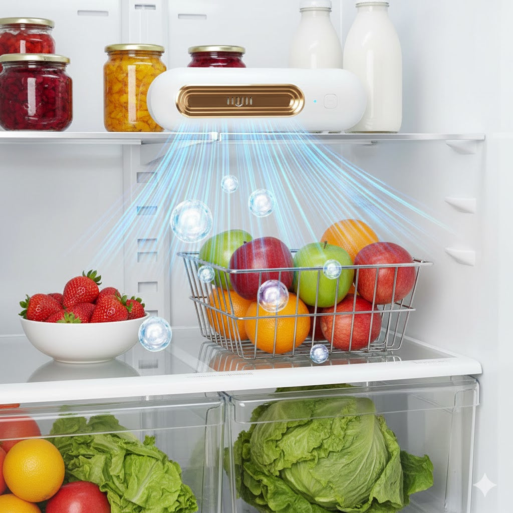 معقم التلاجة بتقنية الأوزون