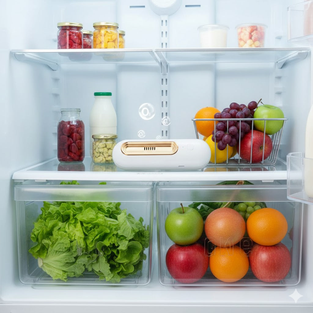 معقم التلاجة بتقنية الأوزون